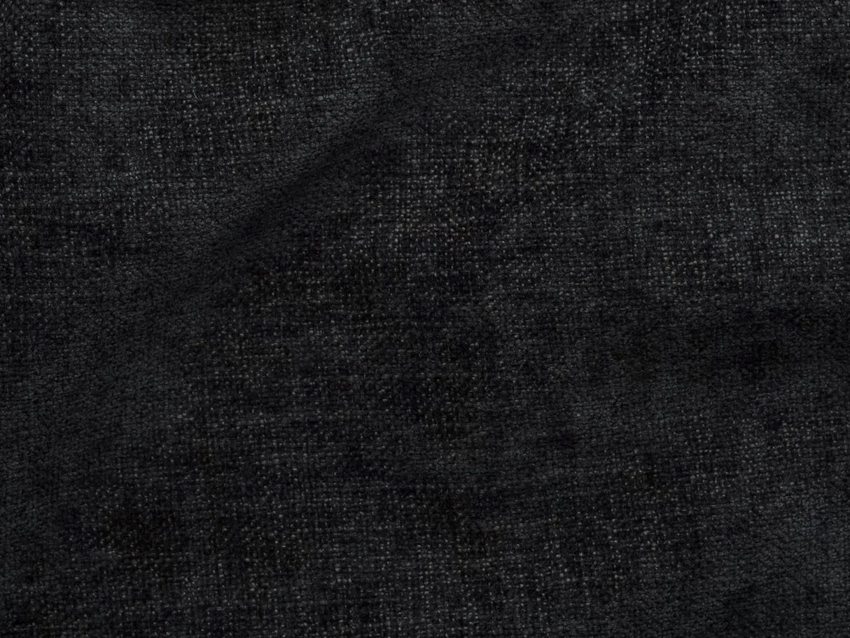 Nuria 3-Sitzer Sofa mit Bezug aus Strukturierter Stoff (Lib22) in Schwarz, 210x110 cm – Bild 4