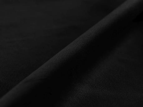 Nuria 4-Sitzer Sofa mit Bezug aus Samt (PariBla) in Schwarz, 250x110 cm – Bild 4