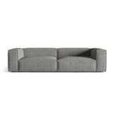 Nuria 5-Sitzer Sofa mit Bezug aus Boucle (MoGra) in Graphit, 110x290 cm – Bild 1