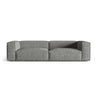 Nuria 5-Sitzer Sofa mit Bezug aus Boucle (MoGra) in Graphit, 110x290 cm – Bild 1