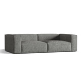 Nuria 5-Sitzer Sofa mit Bezug aus Boucle (MoGra) in Graphit, 110x290 cm – Bild 3