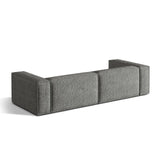 Nuria 5-Sitzer Sofa mit Bezug aus Boucle (MoGra) in Graphit, 110x290 cm – Bild 4