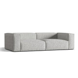 Nuria 5-Sitzer Sofa mit Bezug aus Boucle (MonSil) in Silber, 110x290 cm – Bild 3