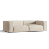 Nuria 5-Sitzer Sofa mit Bezug aus Samt, Boucle oder Strukturstoff, 110x290 cm – Bild 3