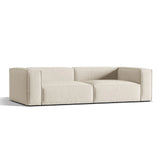 Nuria 5-Sitzer Sofa mit Bezug aus Samt (PariCre) in Beige, 110x290 cm – Bild 3