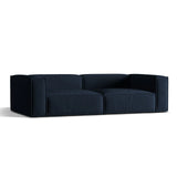 Nuria 5-Sitzer Sofa mit Bezug aus Samt (PariDB) in Dunkelblau, 110x290 cm – Bild 3