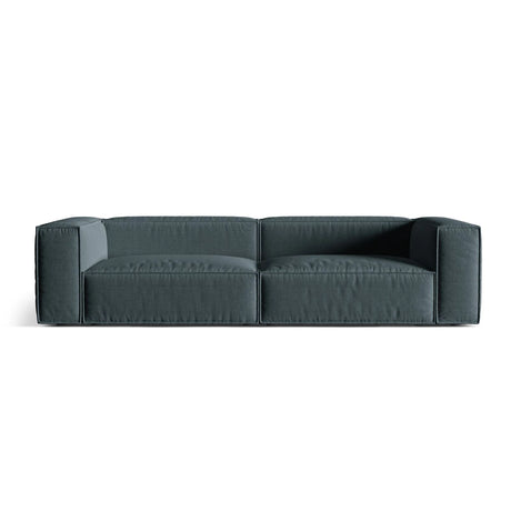Nuria 5-Sitzer Sofa mit Bezug aus Strukturierter Stoff (Lib13) in Deep Petrol, 110x290 cm – Bild 1