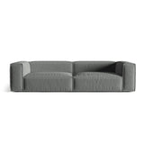 Nuria 5-Sitzer Sofa mit Bezug aus Strukturierter Stoff (Lib20) in Grau, 110x290 cm – Bild 1