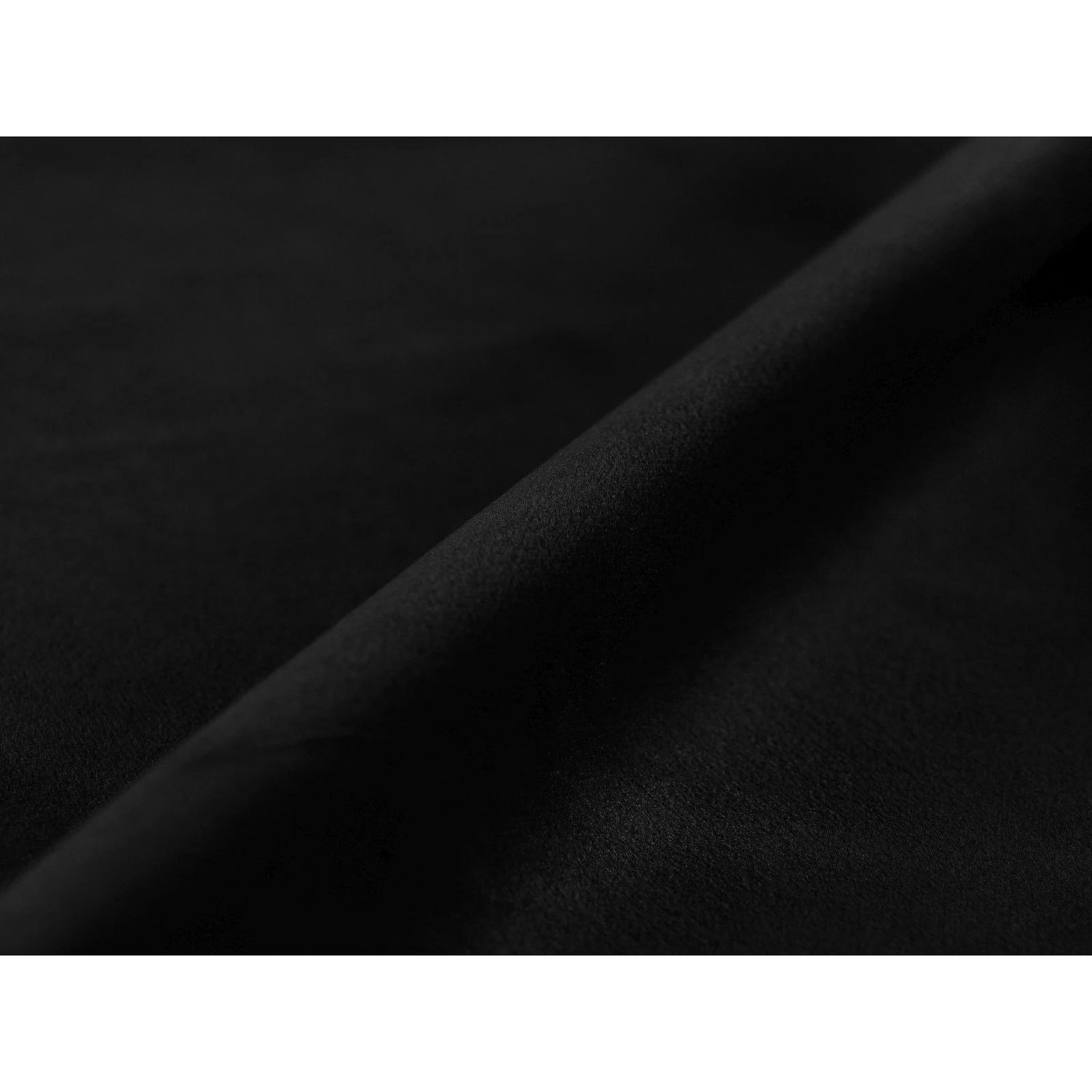 Nuria Ecksofa Links, mit Bezug aus Samt (PariBla) in Schwarz, 147x252 cm – Bild 6