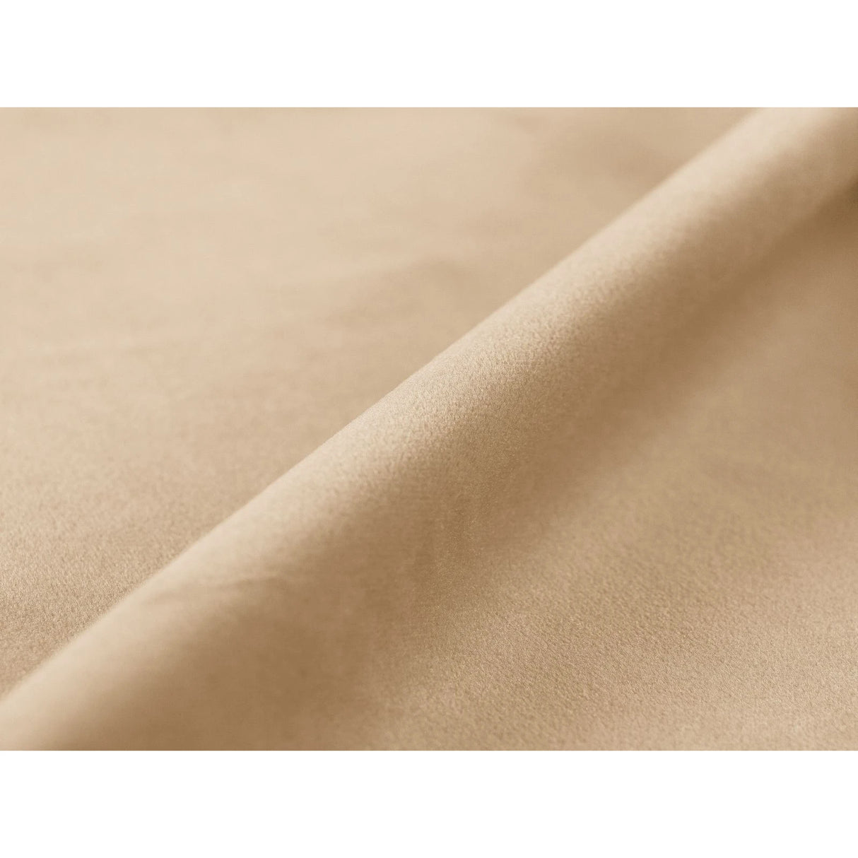 Nuria Ecksofa Rechts, mit Bezug aus Samt (PariBei) in Nude, 147x292 cm – Bild 6