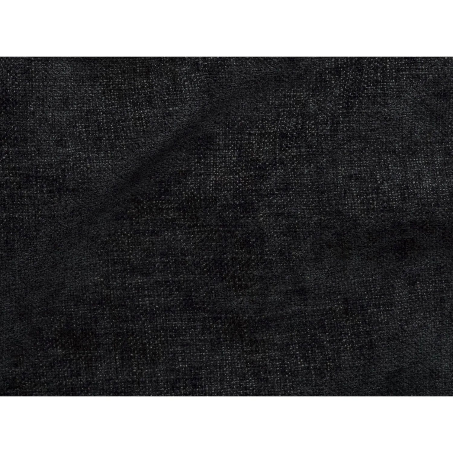 Nuria Ecksofa Rechts, mit Bezug aus Strukturierter Stoff (Lib22) in Schwarz, 147x292 cm – Bild 6