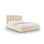 Phaedra Bett mit Stauraum und Kopfteil in Samt, 180x200 cm – Bild 1