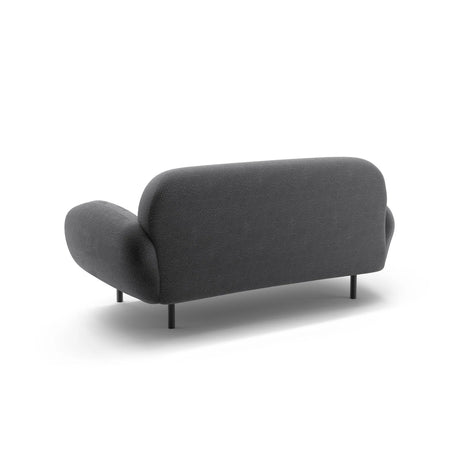 Poppy 2-Sitzer Sofa aus Boucle (Baloo 2083) in Dunkelgrau, 148x72 cm – Bild 5