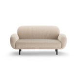 Poppy 2-Sitzer Sofa aus Chenille (SILENCIO 10) in Sand, 148x72 cm – Bild 3