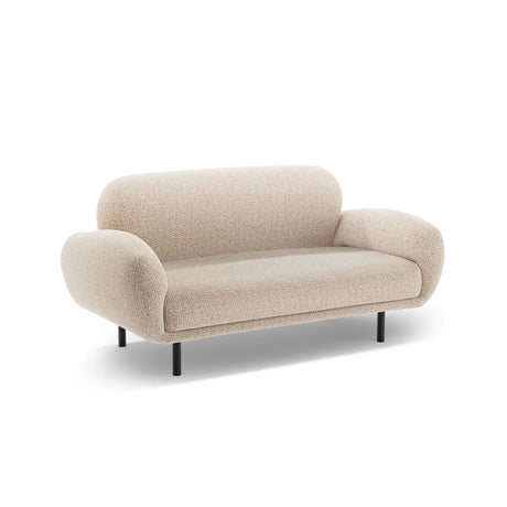 Poppy 2-Sitzer Sofa aus Chenille (SILENCIO 10) in Sand, 148x72 cm – Bild 4