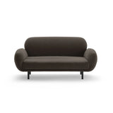 Poppy 2-Sitzer Sofa aus Samt (Casino Ebony) in Ebenholz, 148x72 cm – Bild 3