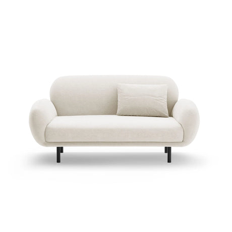 Poppy 2-Sitzer Sofa aus Samt, Chenille oder Boucle, 148x72 cm – Bild 1