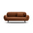 Poppy 2,5-Sitzer Sofa aus Boucle (Baloo 2078) in Terrakotta, 178x72 cm – Bild 1