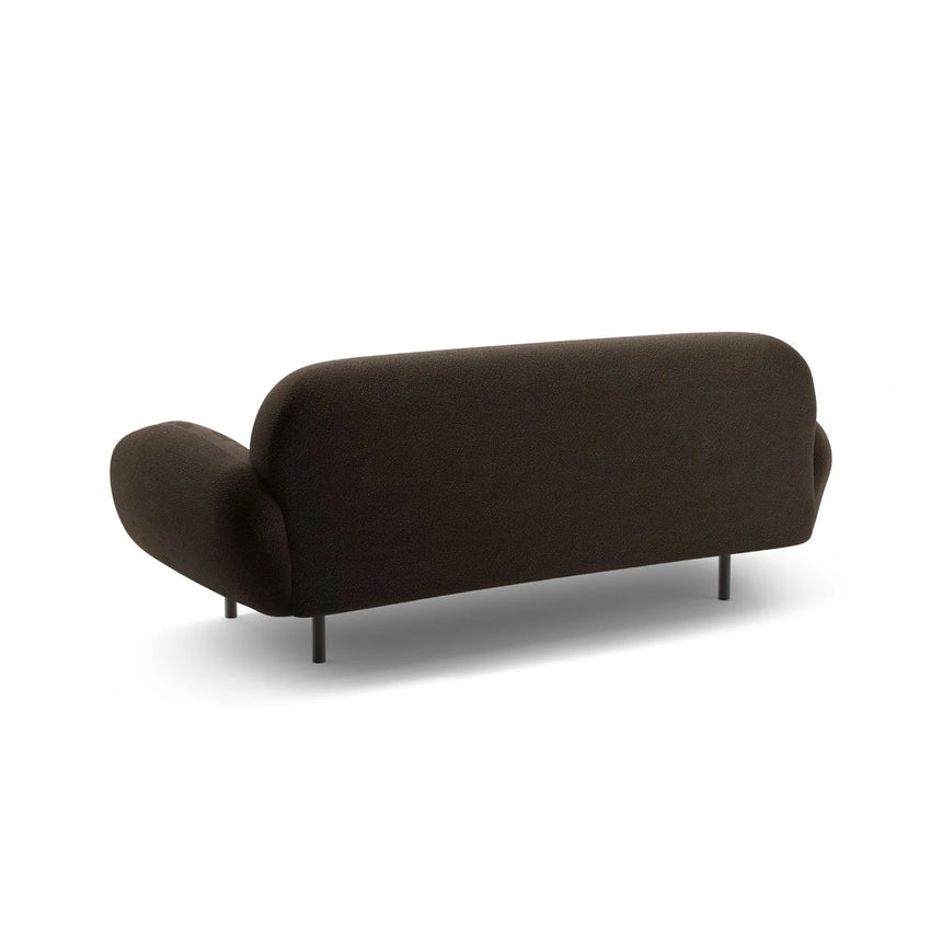 Poppy 2,5-Sitzer Sofa aus Boucle (Baloo 2081) in Braun, 178x72 cm – Bild 5