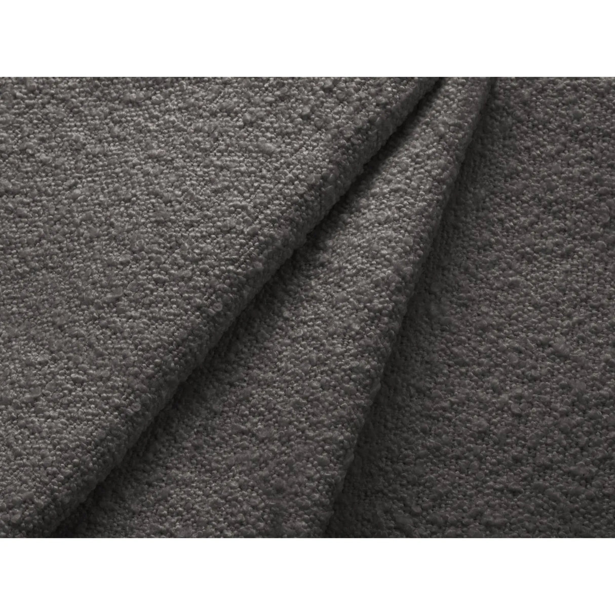 Poppy 2,5-Sitzer Sofa aus Boucle (Baloo 2083) in Dunkelgrau, 178x72 cm – Bild 6