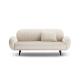 Poppy 2,5-Sitzer Sofa aus Chenille (SILENCIO 06) in Leichtes Beige, 178x72 cm – Bild 1