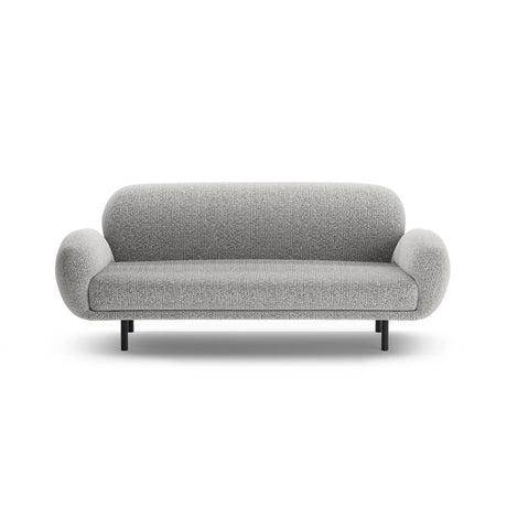 Poppy 2,5-Sitzer Sofa aus Chenille (SILENCIO 86) in Grau, 178x72 cm – Bild 3