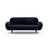Poppy 2,5-Sitzer Sofa aus Samt (Casino Deep Blue) in Königsblau, 178x72 cm – Bild 1