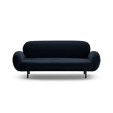 Poppy 2,5-Sitzer Sofa aus Samt (Casino Deep Blue) in Königsblau, 178x72 cm – Bild 3