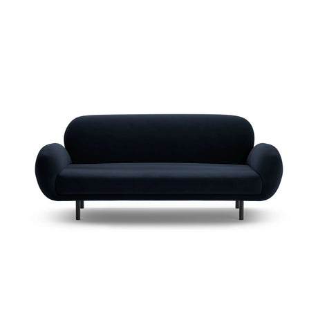 Poppy 2,5-Sitzer Sofa aus Samt (Casino Deep Blue) in Königsblau, 178x72 cm – Bild 3