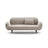 Poppy 2,5-Sitzer Sofa aus Samt (Casino Pearl) in Leichtes Beige, 178x72 cm – Bild 1