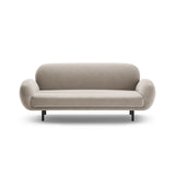 Poppy 2,5-Sitzer Sofa aus Samt (Casino Pearl) in Leichtes Beige, 178x72 cm – Bild 3