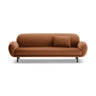 Poppy 3-Sitzer Sofa aus Boucle (Baloo 2078) in Terrakotta, 208x72 cm – Bild 1