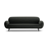 Poppy 3-Sitzer Sofa aus Boucle (Baloo 2082) in Schwarz, 208x72 cm – Bild 3