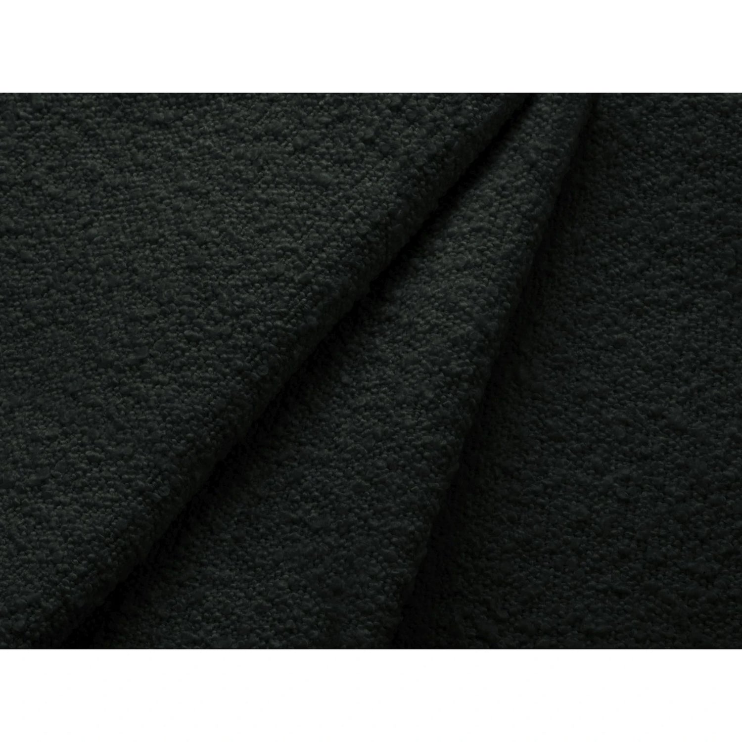 Poppy 3-Sitzer Sofa aus Boucle (Baloo 2082) in Schwarz, 208x72 cm – Bild 6