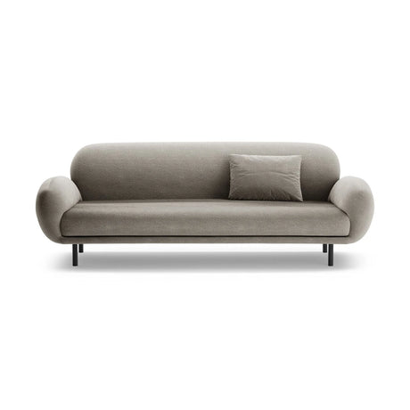 Poppy 3-Sitzer Sofa aus Boucle (Baloo 2084) in Grau, 208x72 cm – Bild 1