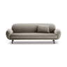 Poppy 3-Sitzer Sofa aus Boucle (Baloo 2084) in Grau, 208x72 cm – Bild 1