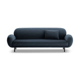 Poppy 3-Sitzer Sofa aus Boucle (Baloo 2088) in Dunkelblau, 208x72 cm – Bild 1