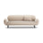 Poppy 3-Sitzer Sofa aus Chenille (SILENCIO 10) in Sand, 208x72 cm – Bild 1