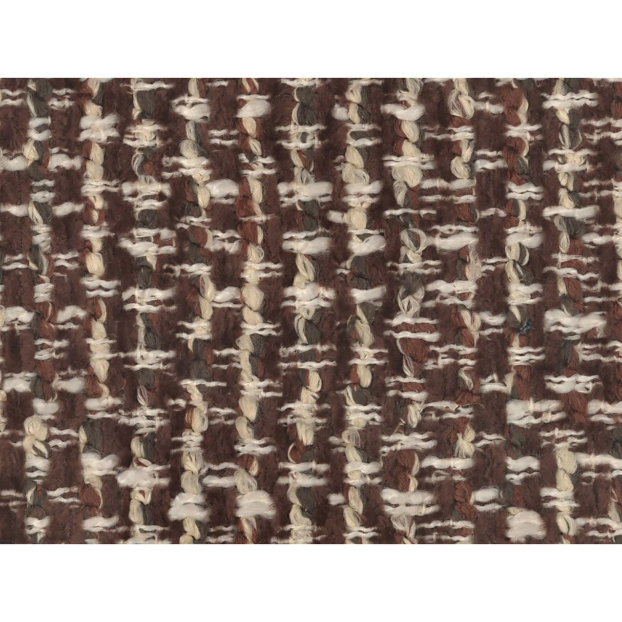 Poppy 3-Sitzer Sofa aus Chenille (SILENCIO 27) in Braun, 208x72 cm – Bild 6