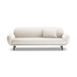 Poppy 3-Sitzer Sofa aus Samt, Chenille oder Boucle, 208x72 cm – Bild 1