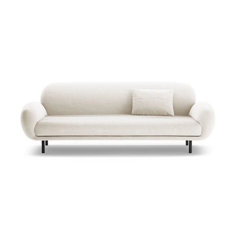 Poppy 3-Sitzer Sofa aus Samt, Chenille oder Boucle, 208x72 cm – Bild 1