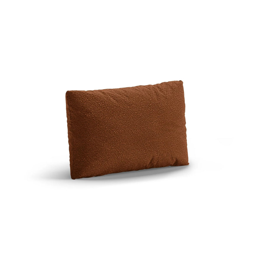 Poppy Kissen aus Boucle (Baloo 2078) in Terrakotta, 50x30 cm – Bild 2