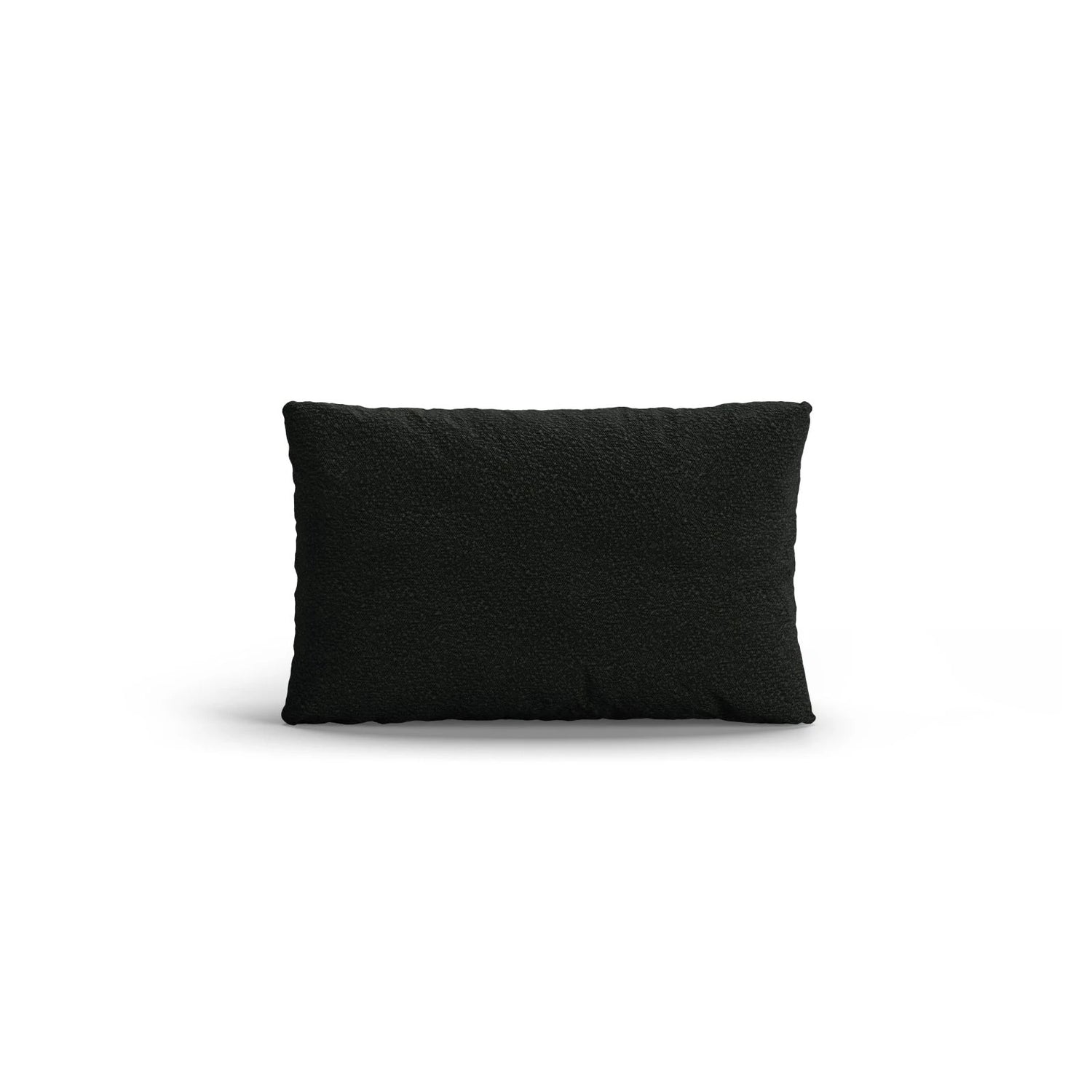 Poppy Kissen aus Boucle (Baloo 2082) in Schwarz, 50x30 cm – Bild 1
