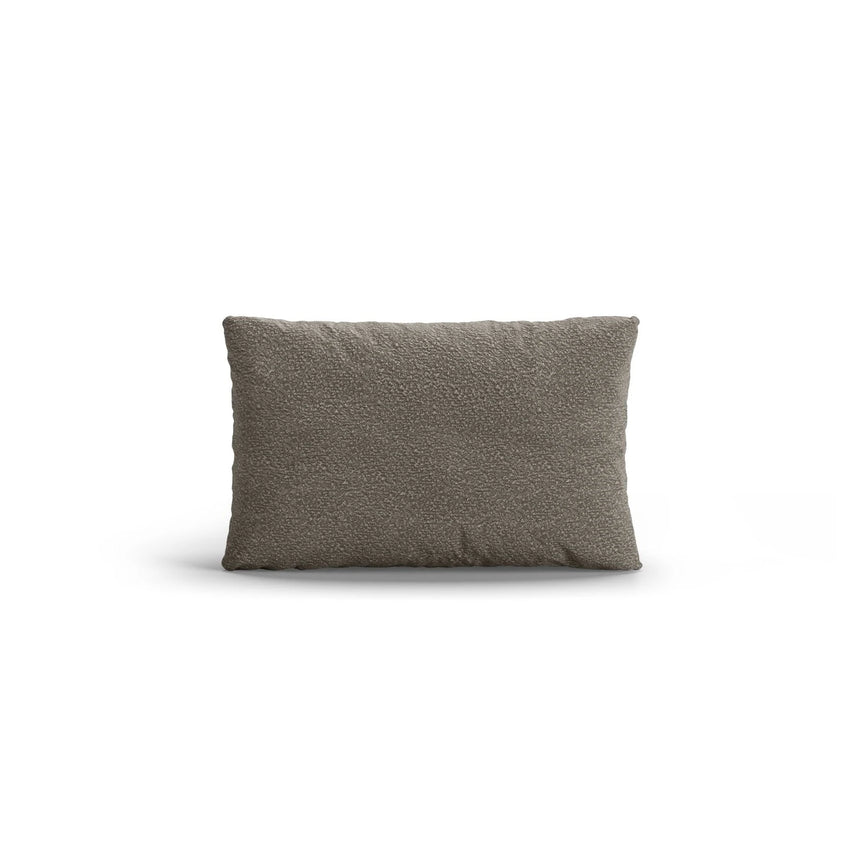 Poppy Kissen aus Boucle (Baloo 2084) in Grau, 50x30 cm – Bild 1