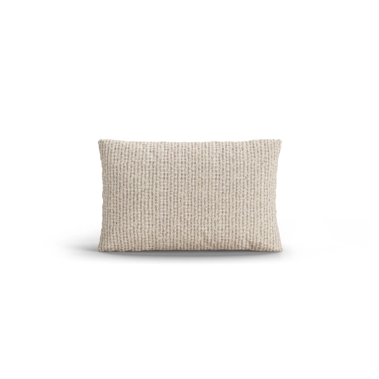 Poppy Kissen aus Chenille (SILENCIO 06) in Leichtes Beige, 50x30 cm – Bild 1