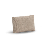 Poppy Kissen aus Chenille (SILENCIO 10) in Sand, 50x30 cm – Bild 2