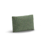 Poppy Kissen aus Chenille (SILENCIO 34) in Grün, 50x30 cm – Bild 2