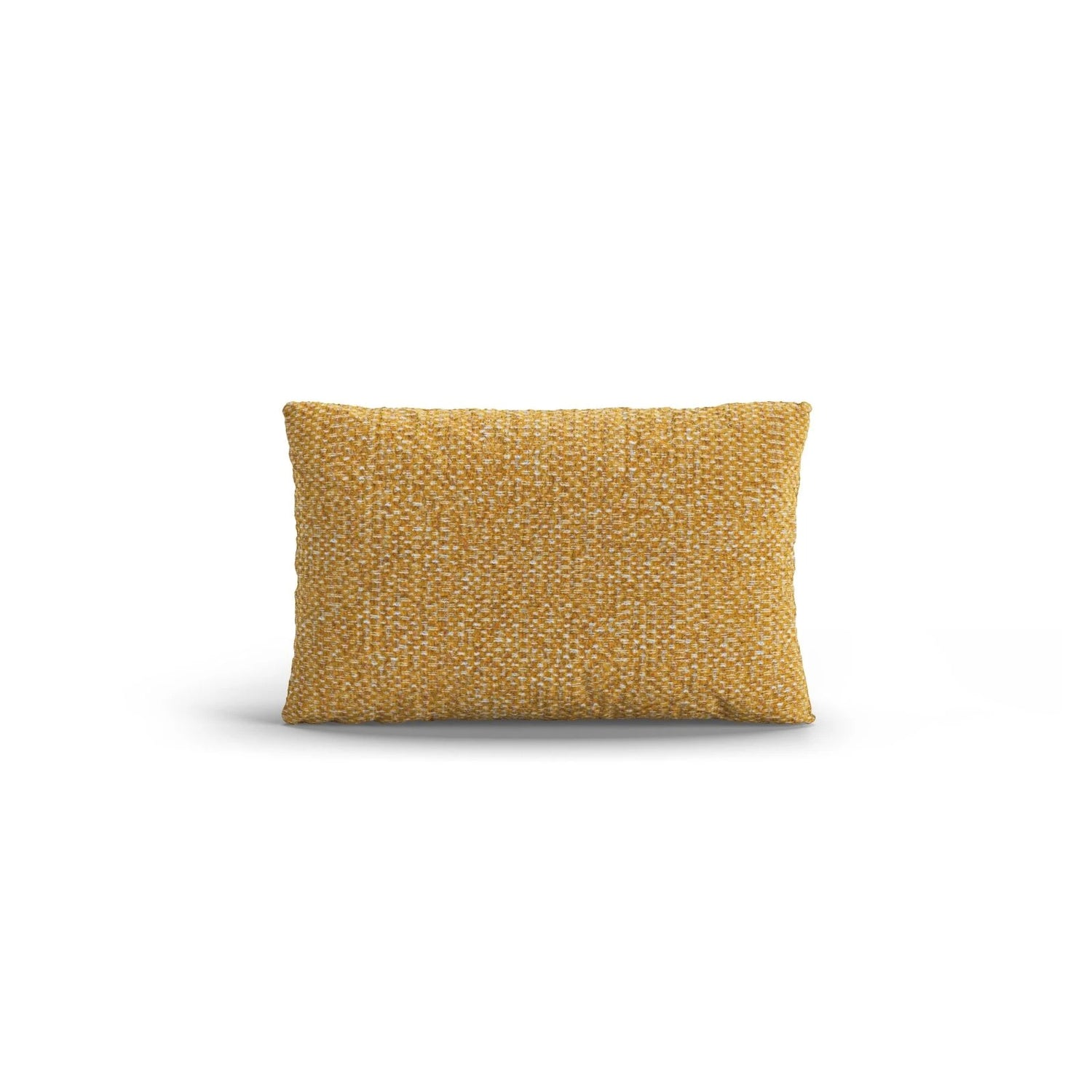 Poppy Kissen aus Chenille (SILENCIO 53) in Senf, 50x30 cm – Bild 1