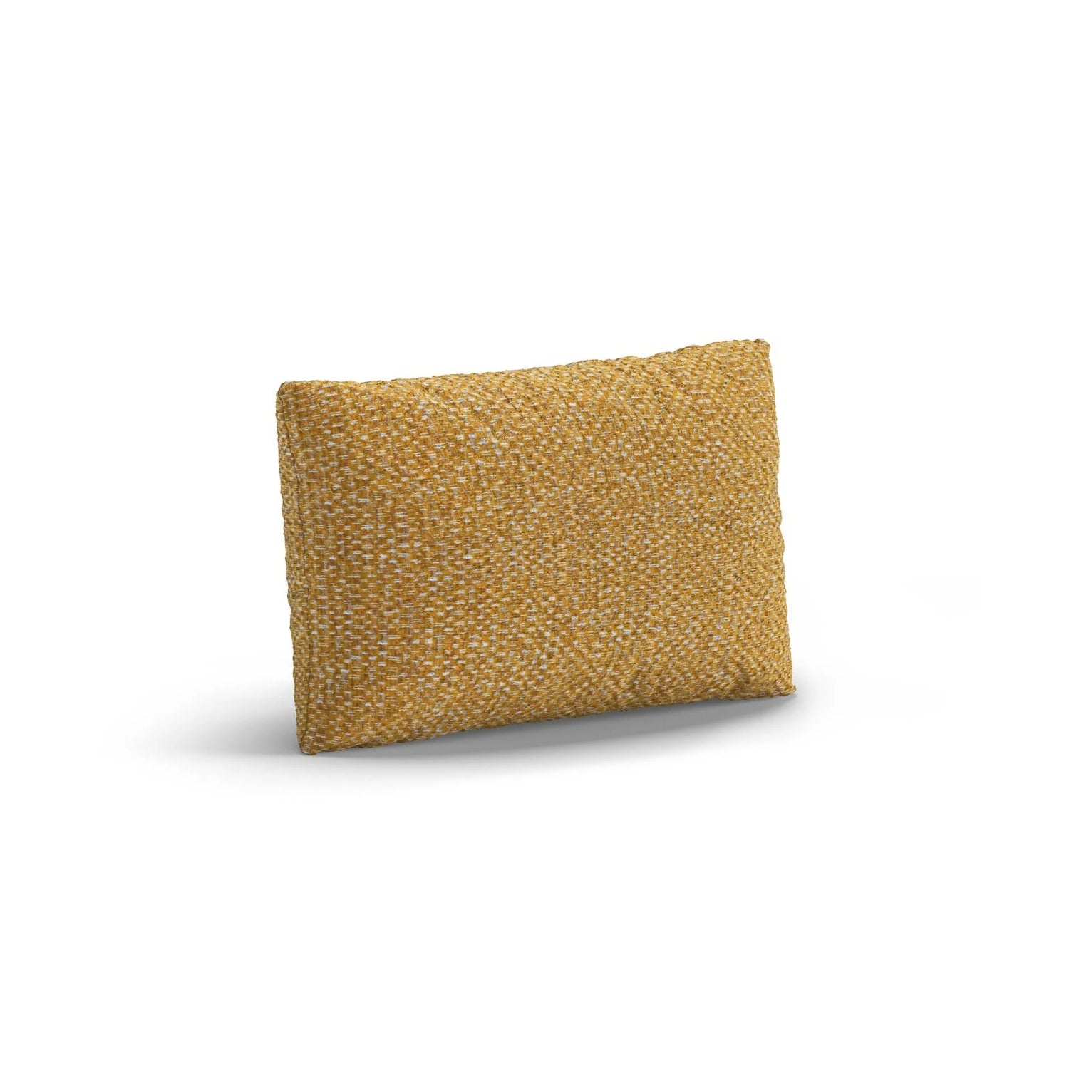 Poppy Kissen aus Chenille (SILENCIO 53) in Senf, 50x30 cm – Bild 2