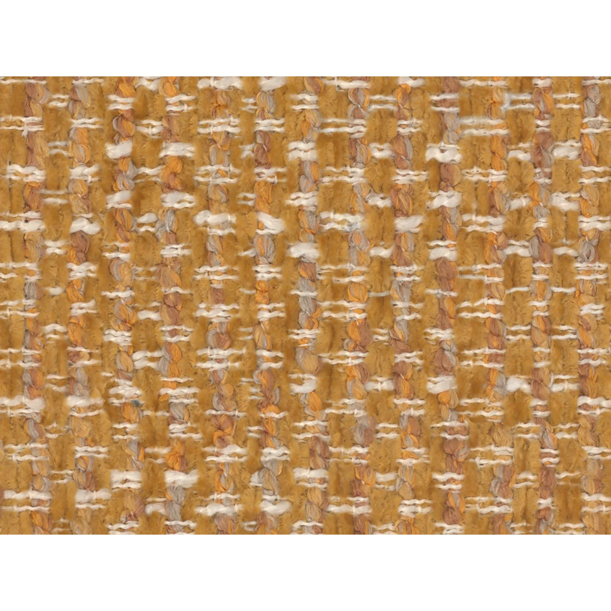 Poppy Kissen aus Chenille (SILENCIO 53) in Senf, 50x30 cm – Bild 3